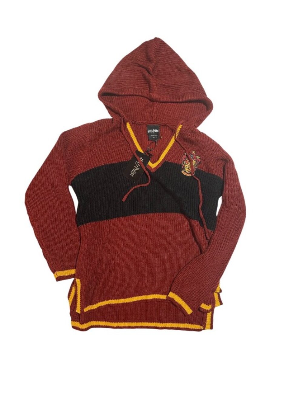 BNWT Harry Potter Hooded Sweater Size LARGE